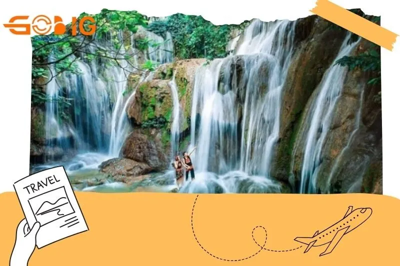 Tổng quan về thác Dải Yếm Sơn La