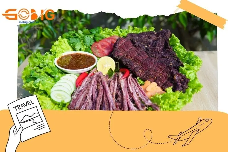 Địa điểm thưởng thức thịt trâu gác bếp Sơn La
